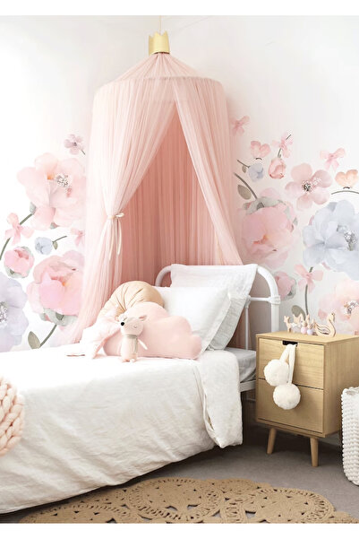 WALLHUMAN Soft Şakayıklar Çocuk Odası Duvar Stickerı