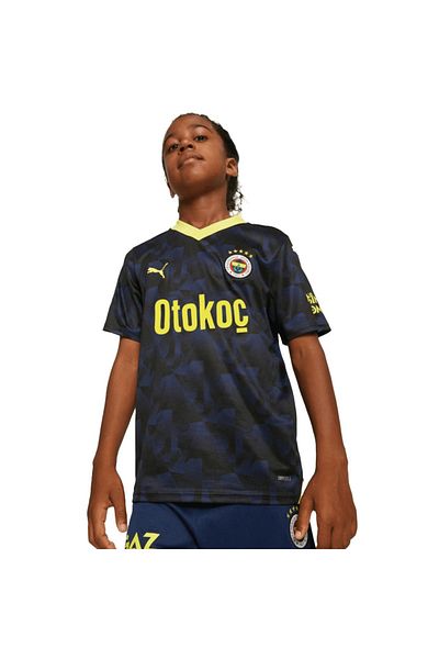 Fenerbahçe 2023/2024 New Season Navy Blue Jersey Jr