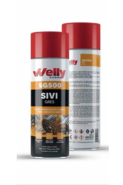 Genel Markalar SG500 Sıvı Gres Yağlayıcı Sprey 500 ml