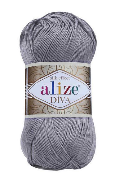Alize DİVA 348 Καπνιστό Σχοινί Μικροϊνών 100 Gr Μονό