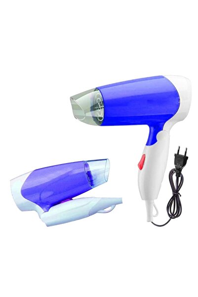 Genel Markalar SAÇ KURUTMA MAKİNESİ MİNİ KATLANABİLİR 1400W RANCHI NV-1270 MAVİ