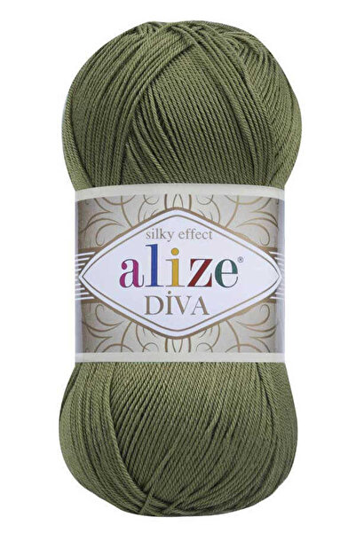 Alize DİVA 273 KAMUFULAJ MİKROFİFER  İP 100 GR. TEKLİ