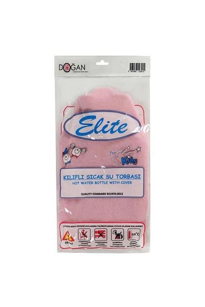 Elite 0.8 lt PinK Children'S Bag - Hot Water, Covered Thermophore