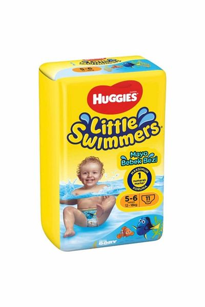 Huggies 12-18 kg Baby Diapers - Little Swimmers Swimsuit Set of 11