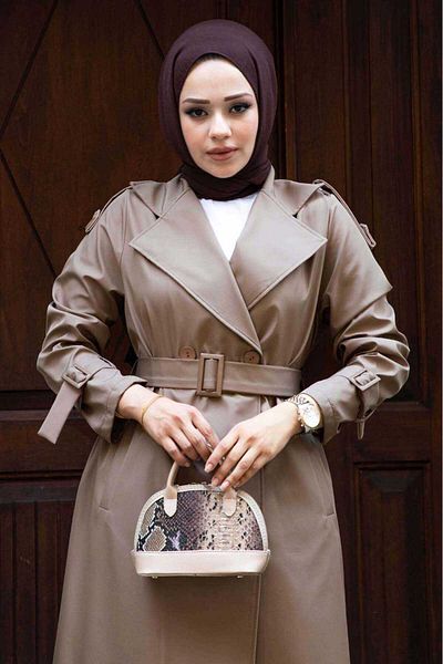 EBRUTESETTÜR Belted Trench Sleeve - MD20513