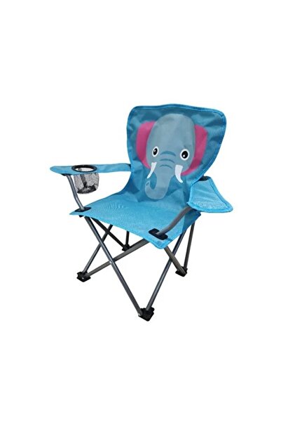 teknotrust Tekli Home Çocuk Kamp Sandalyesi Fil 1,5 Kg Metal Çocuk Kamp Sanda...