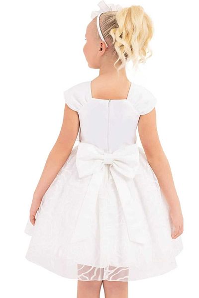 Pamina cream fat collar pentagonal stone embroidered