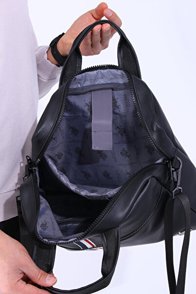 U.S. Polo Assn. U.S. Polo Assn 23710 Χαρτοφύλακας τσάντα για φορητό υπολογιστή Messenger Τσάντα Macbook BLACK