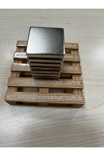10 Adet 30x30x5 Boy 30mm X En 30mm X Kalınlık 5mm Neodymium Magnet