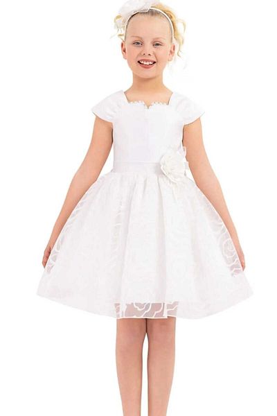 Pamina cream fat collar pentagonal stone embroidered
