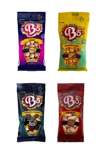 B5 Çerez 4'lü Karışık Kuruyemiş - Film Gecesi 125 gr