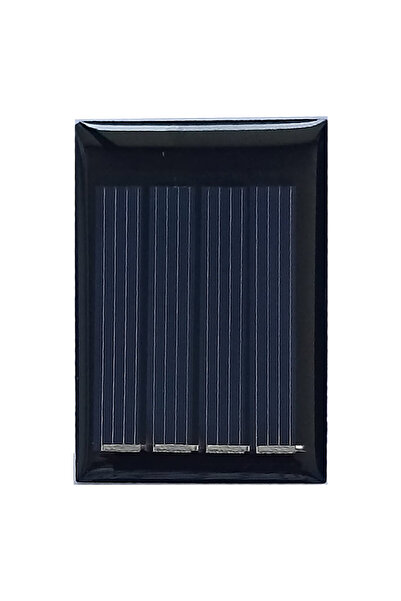 ROBİZ Güneş Pili 2V 50mA 34x50mm Solar Fotovoltaik Hücre Elektrik Üretici Panel Modül Pil Akü Batarya