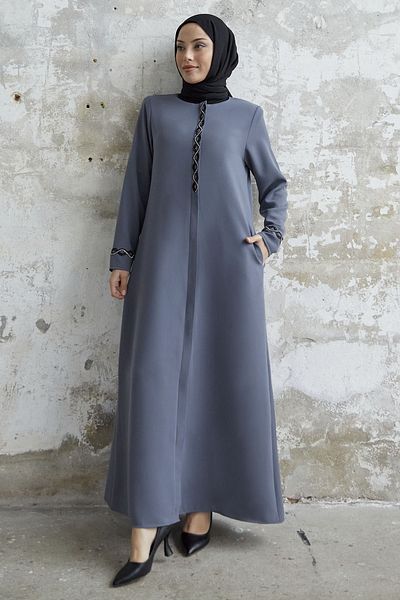 InStyle Σπειροειδής Πέτρινη Λεπτομερής Κυψελοειδής Φερατίνα - Γκρι
