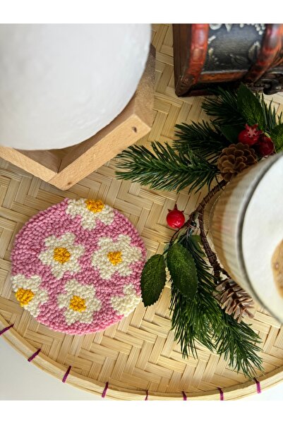 Tk ثقب الوقايات الأزهار الوردية المقرمشة