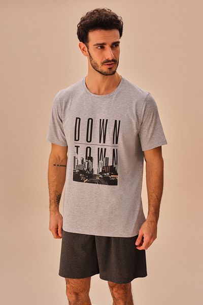 SUWEN City Men's Shorts Set