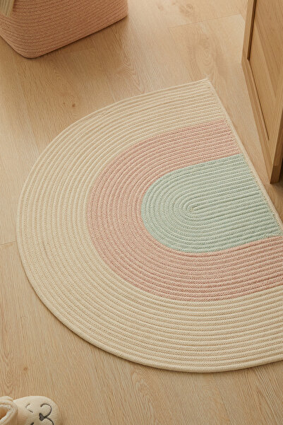 Ocean Home Textile Children's Room Washable Cotton Mat 71 x 50 cm