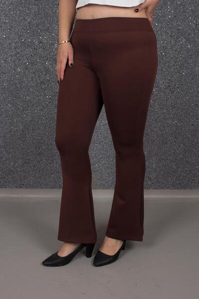 Truva XXL Ισπανικό καλσόν μεγάλου μεγέθους - ύφασμα κατάδυσης, χρώμα Ta281