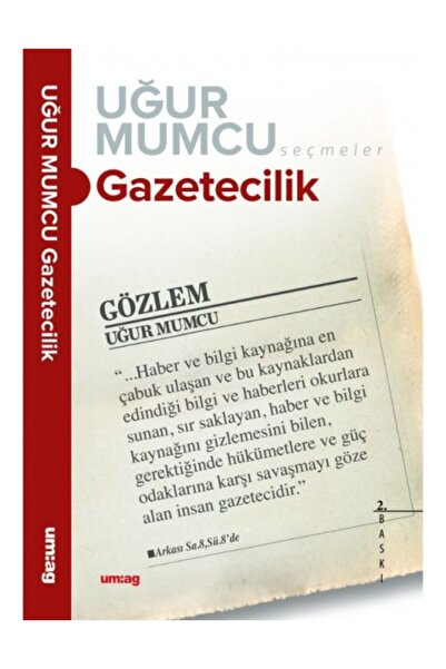 TÜRKİYE İŞ BANKASI KÜLTÜR YAYINLARI Gazetecilik