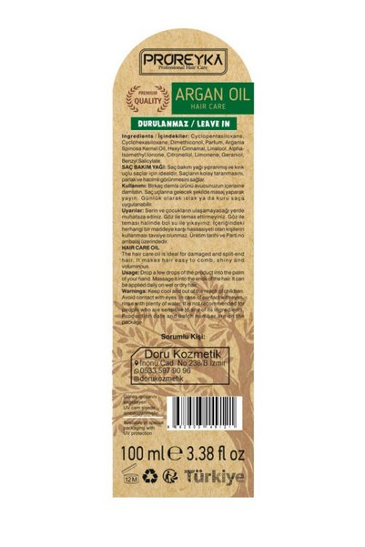 PROREYKA ARGAN OIL 100 ML