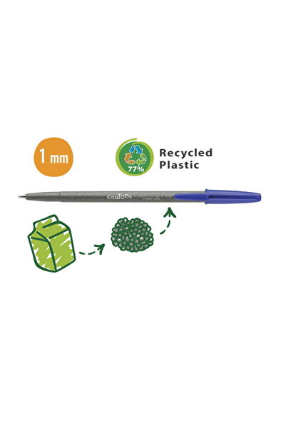 carioca Eco Famıly Tükenmez Kalem 4lü 4 Renk