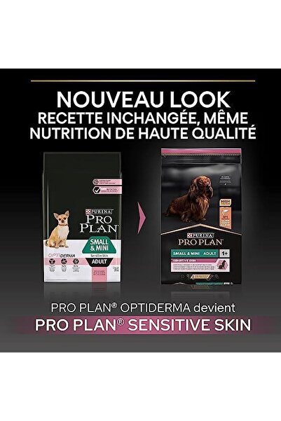 Pro Plan Small & Mini Adult Somonlu Köpek Maması 3 kg (YENİ AMBALAJ)