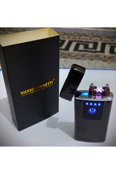 TESLA ŞARJLI ÇAKMAK, DOKUNMATİK EKRAN