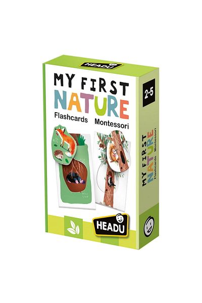 Headu البطاقات التعليمية My First Nature Montessori