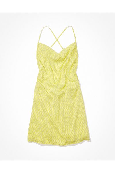 AMERICAN EAGLE Yellow Women's / Girls' Dress U-1399-7152