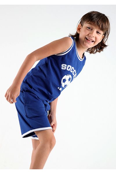 AIKO Blue Boy's Under-Upper Set CP19