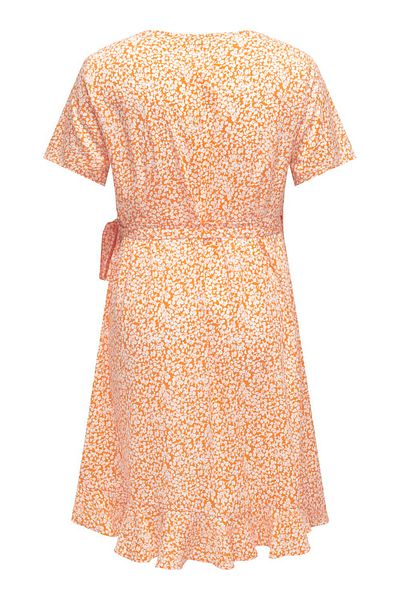 Only Carmakoma CARLIVIA S/S WICKELKNIEKLEID WVN NOOS
