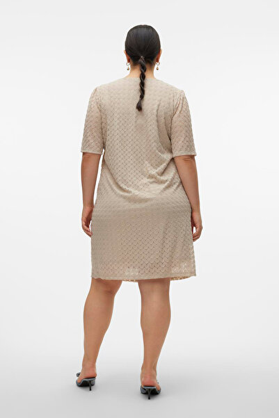 Veromoda Curve VMCBECCA KRÓTKA SUKIENKA Z KOLOREM 2/4 JRS CUR
