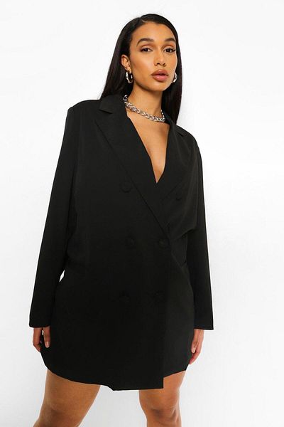 BOOHOO فستان نسائي أسود