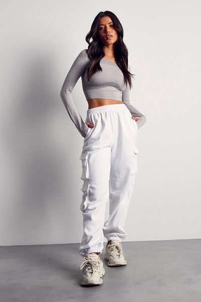 MISS PAP Women's White Pants