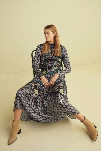 Oasis Black Women's Dress