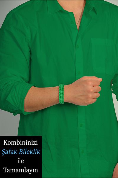 ŞAFAK BİLEKLİK Green Dawn 7 - Squeezable and Stylish Design
