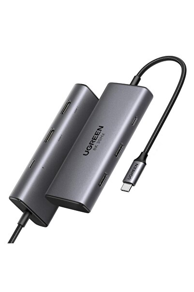 Ugreen Type-c La 2*usb 3.0 1*type-c 2*hdmı 8k/30hz 100w Pd Güç Girişi Çoklayı...