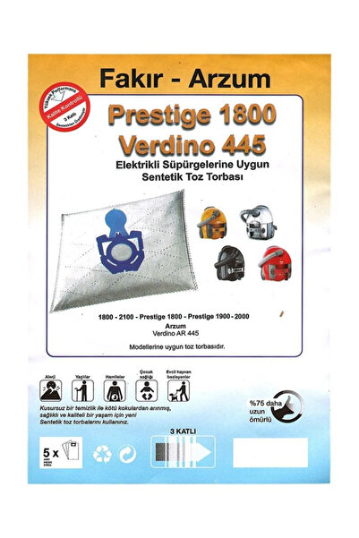 Sms 5 Li Pet Fakir Prestige 1800