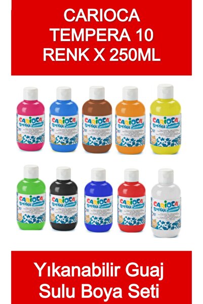 CARIOCA Tempera 10 Renk X 250ml