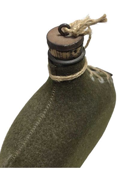 kho military design 24x21 cm Aluminum Flask Model