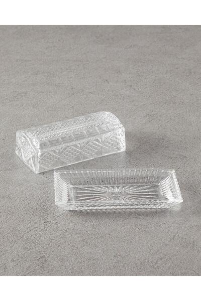 English Home Pain Glass Butter