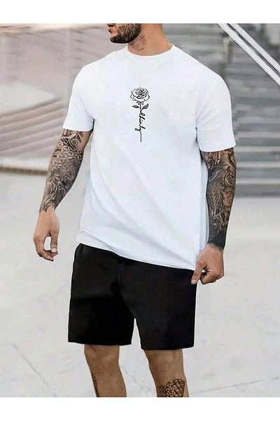 DAXİS Sportwear Company Горнище и долнище с щампи унисекс - комплект къси тениски