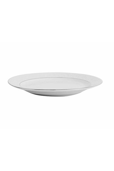 Porland Hazan Platinum Gilded Flat Plate 25cm 2 pcs 04POR031150