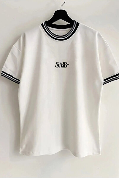 Vordevia Tužan tekst štampan Unisek Nova sezona Oversized Fitted Collar Detal...