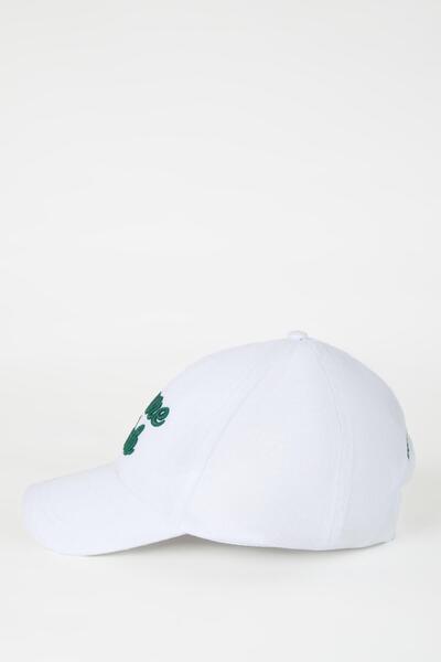 DeFacto Unisex Nakışlı Pamuklu Cap Şapka B7810ax24sm
