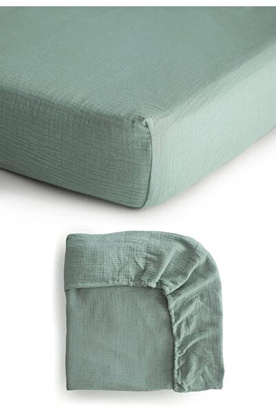 GİNETEKS Σεντόνια μουσελίνας με ελαστικό περίβλημα για μονό κρεβάτι & σεντόνια με ελαστικό περίβλημα