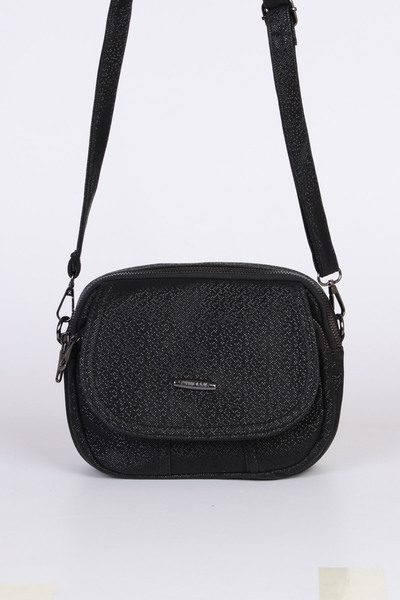 MILANOFOX Geantă de umăr cu model, căptușită din piele artificială, cu 3 comp...