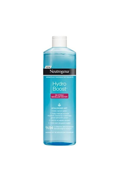 Neutrogena Hydro Boost Üç Etkili Micellar Water Makyaj Temizleme Suyu 400 ml-MFREYON00894