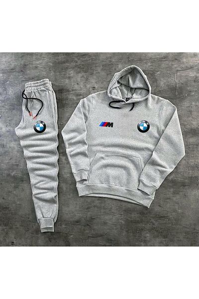 WEARTEX Tracksuit Set Unisex Printed Sweatshirt-Cotton Winter Tracksuit Set Set of 2