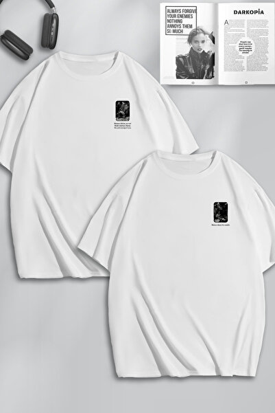 darkopia Tricou supradimensionat unisex pentru femei și bărbați Behzat Ç. We ...