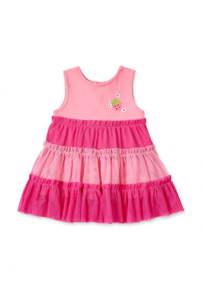 Tuc Tuc Рожеве тюлеве в'язане плаття з колекції Creamy Ice